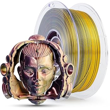 Amazon.com: ZIRO Silky Tri-Colors PLA Filament, Shine Magic